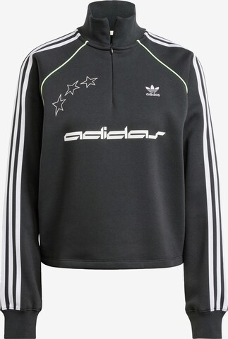 ADIDAS ORIGINALS Sweatshirt in Black: front