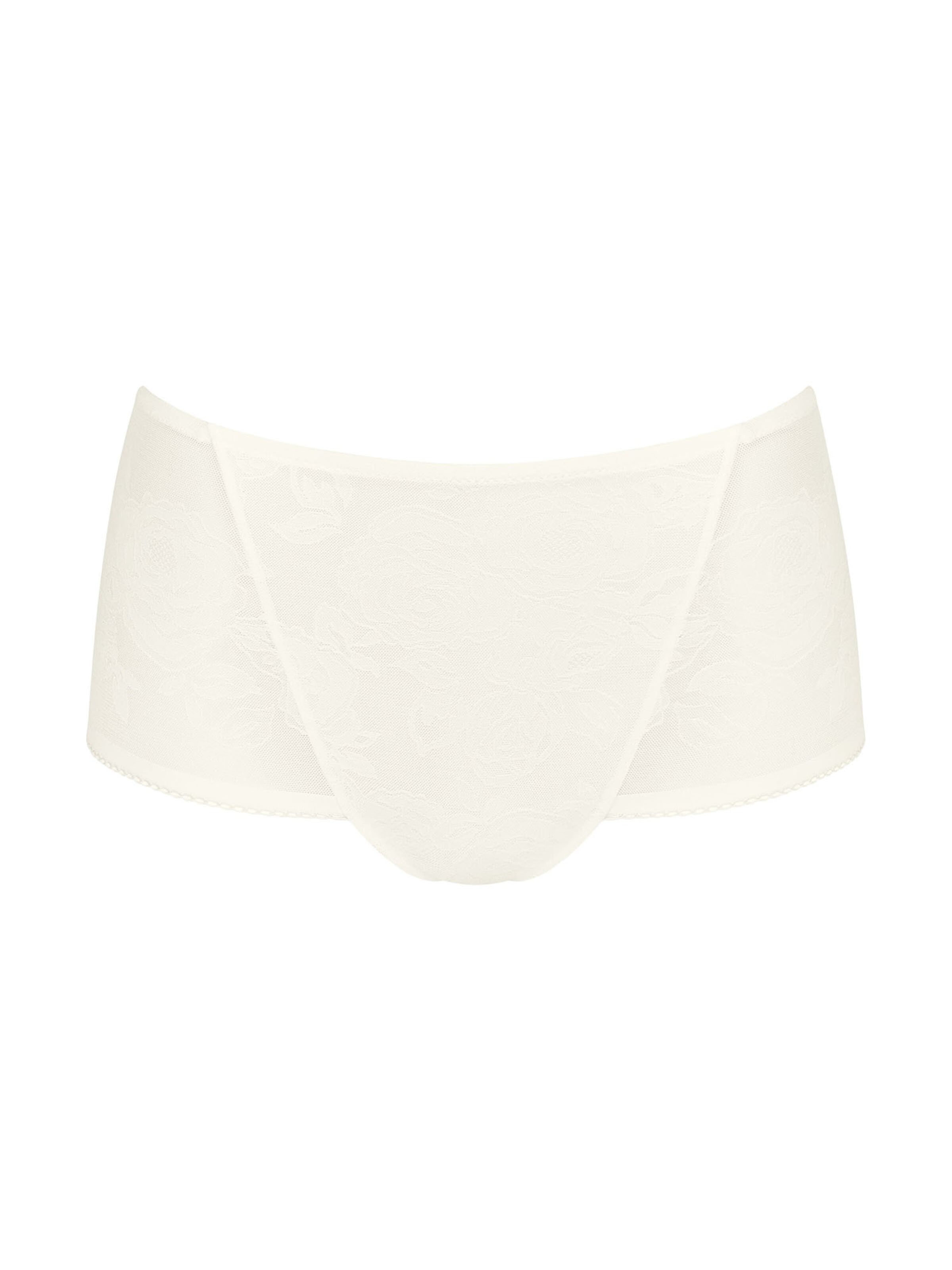 TRIUMPH Maxislip ' Red Label Wild Rose Sensation ' in Weiß: Vorderseite