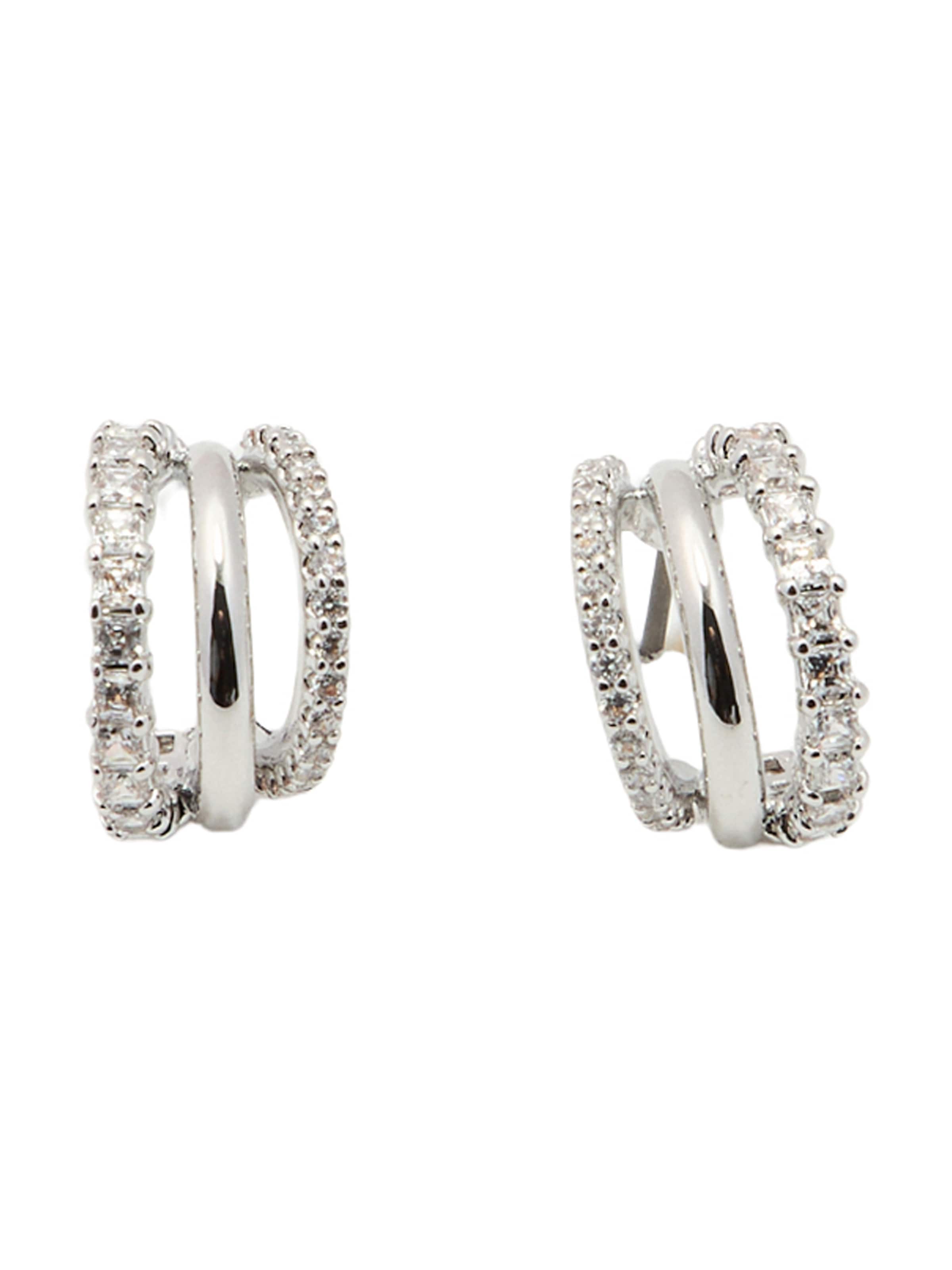 SwarovskiNaušnice - srebro boja: prednji dio