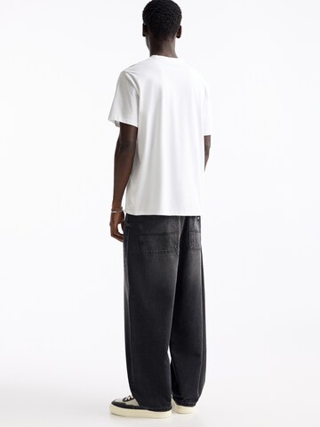 T-Shirt Pull&Bear en blanc