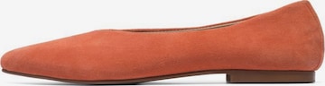 Bianco Ballet Flats 'MARINA ' in Orange: front