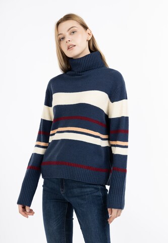 Pull-over 'Palpito' DreiMaster Maritim en bleu : devant