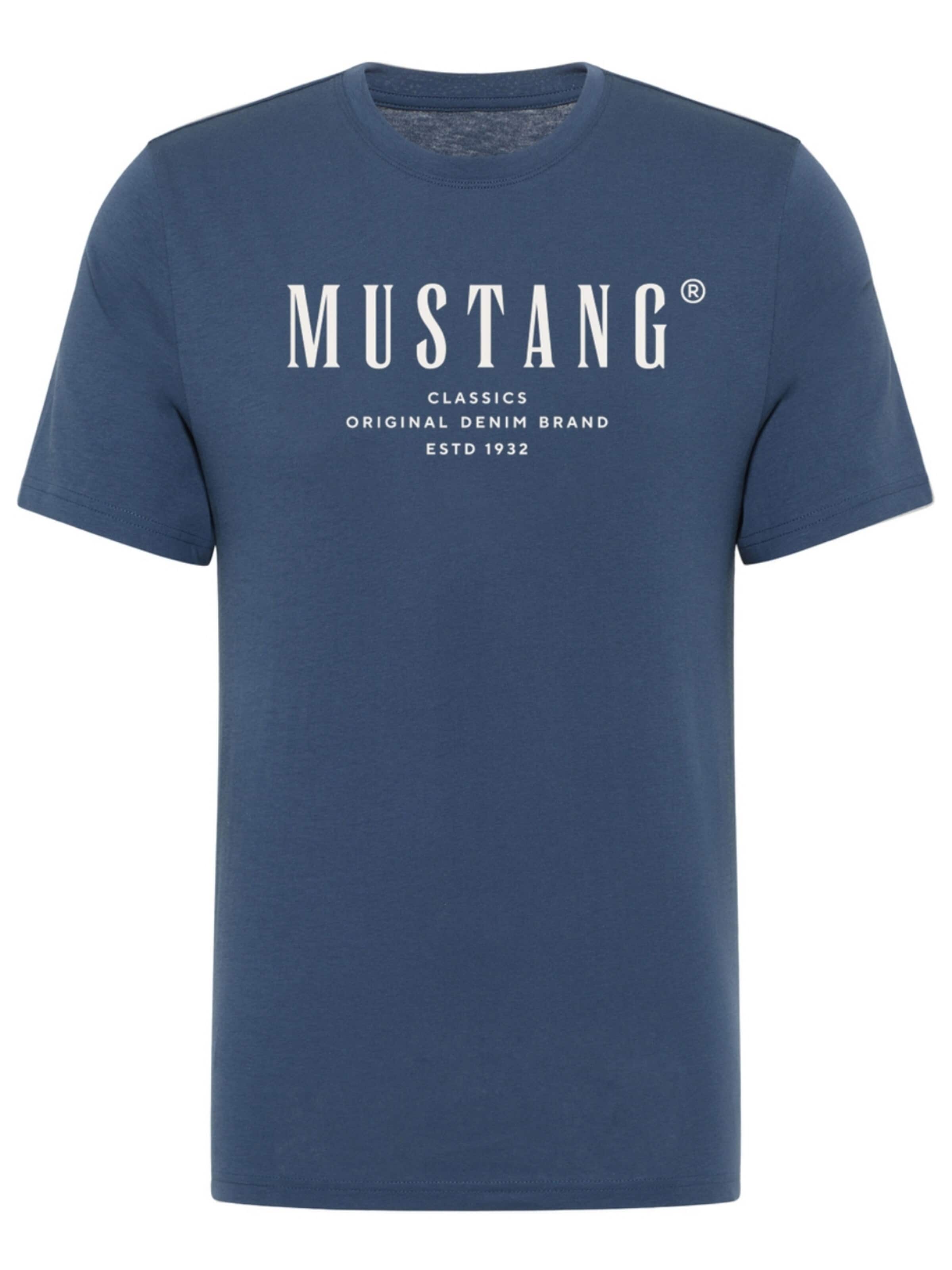 MUSTANG Shirt '1017329 5242'‌‌‌‌‌‌‌‌‌‌ in Blau: Vorderseite