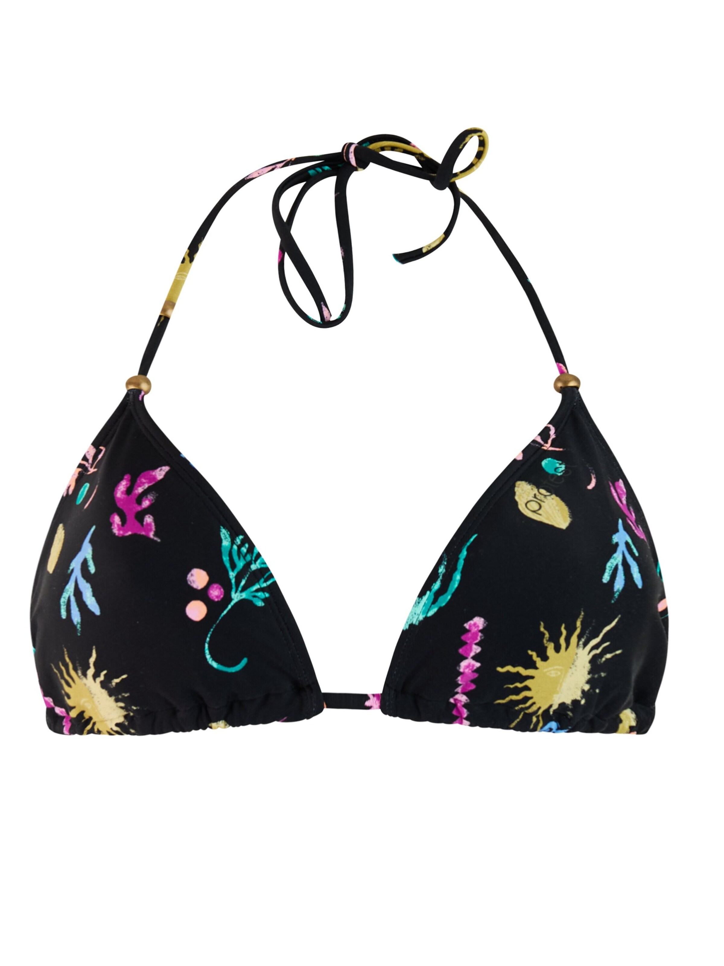PROTEST Triangel Bikini 'PRTEmpty' in Zwart