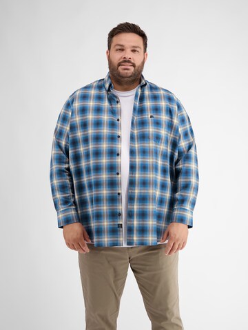 LERROS Regular Fit Hemd in Blau: Vorderseite