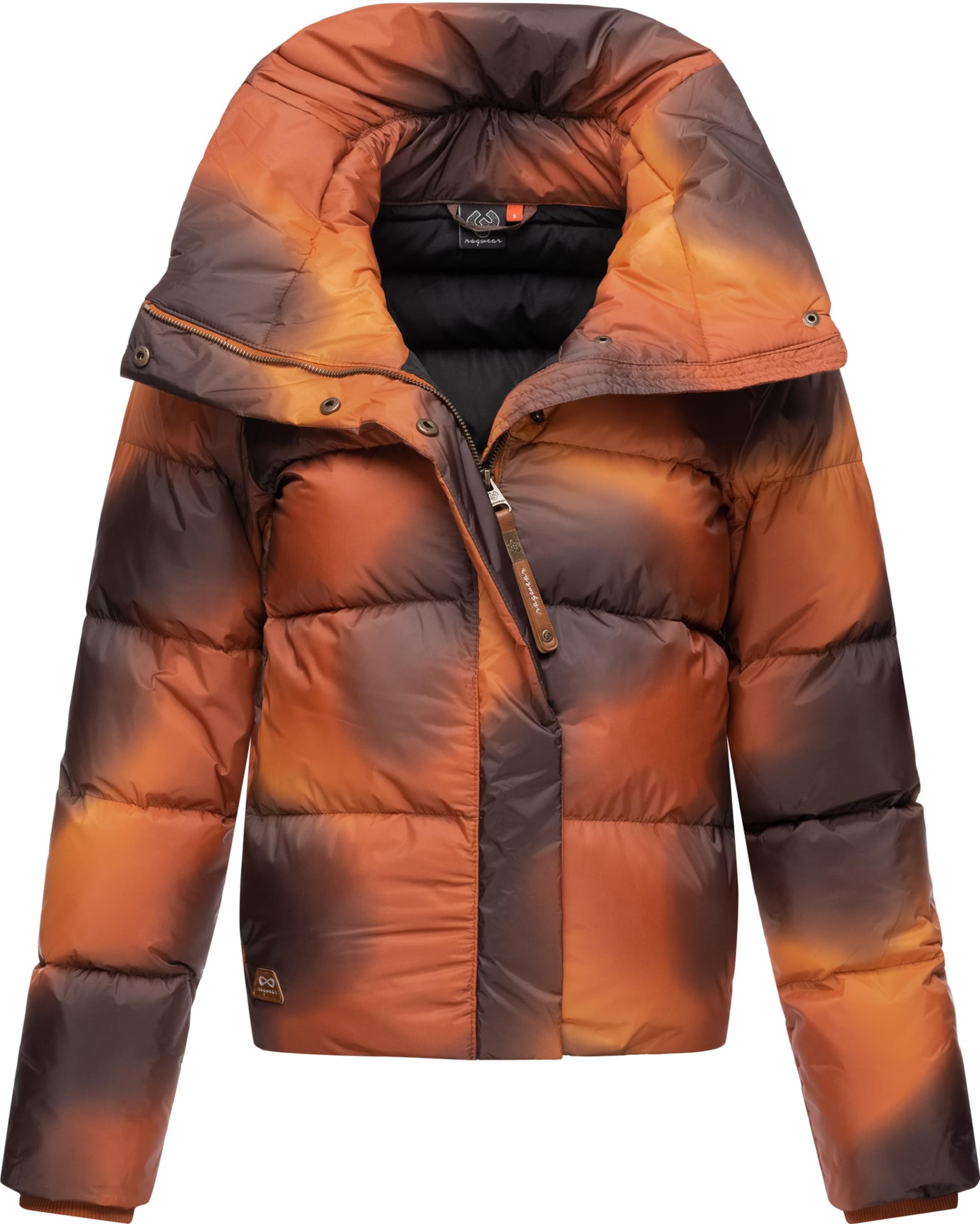 Ragwear Winter jacket 'Lunis' in Orange: front