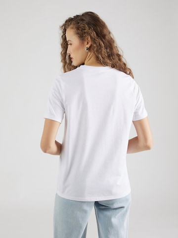 PIECES Shirt 'FAST' in White