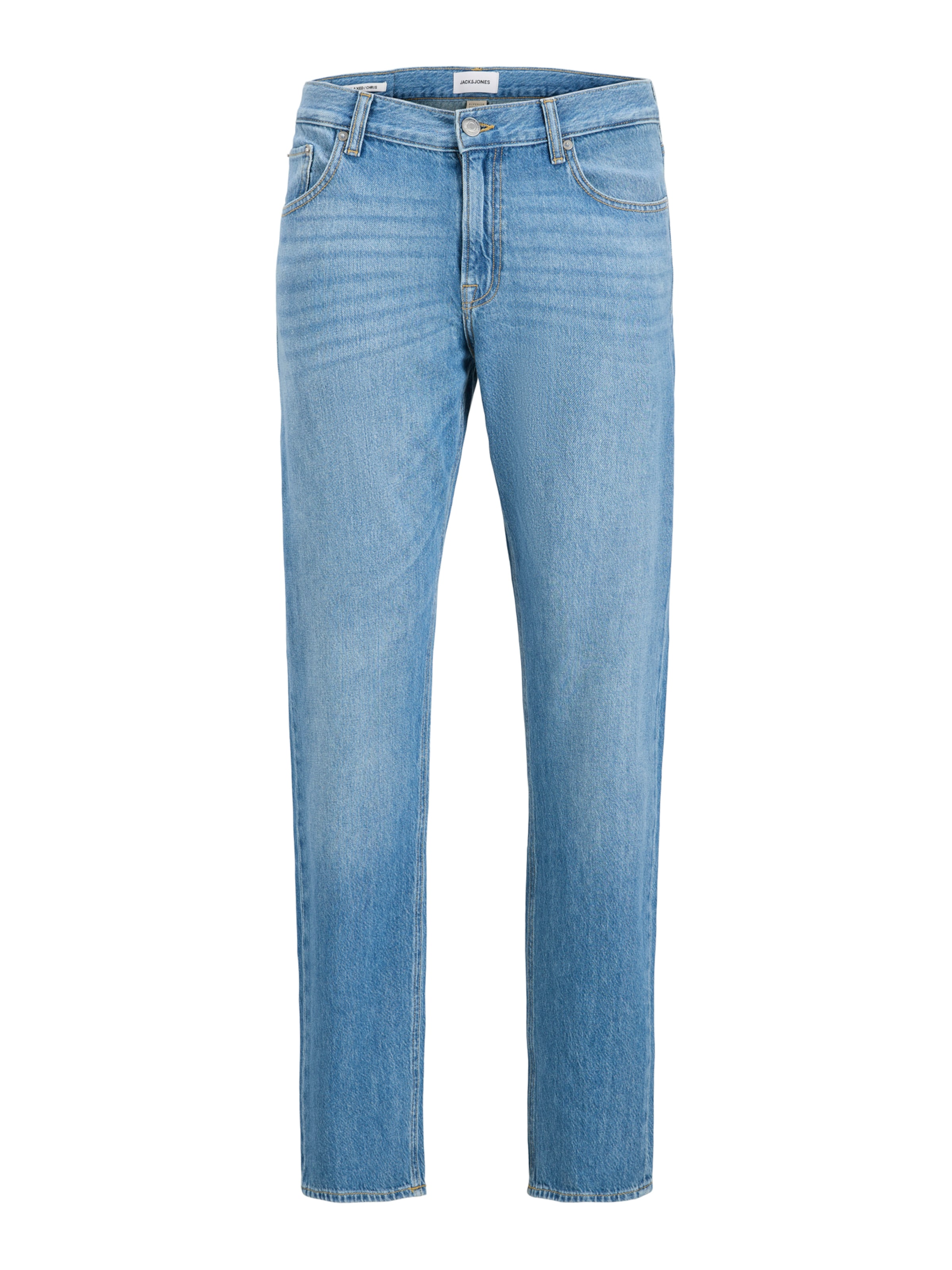 JACK & JONES Regularen Kavbojke 'JJICHRIS JJCLASSIC' | modra barva: sprednja stran