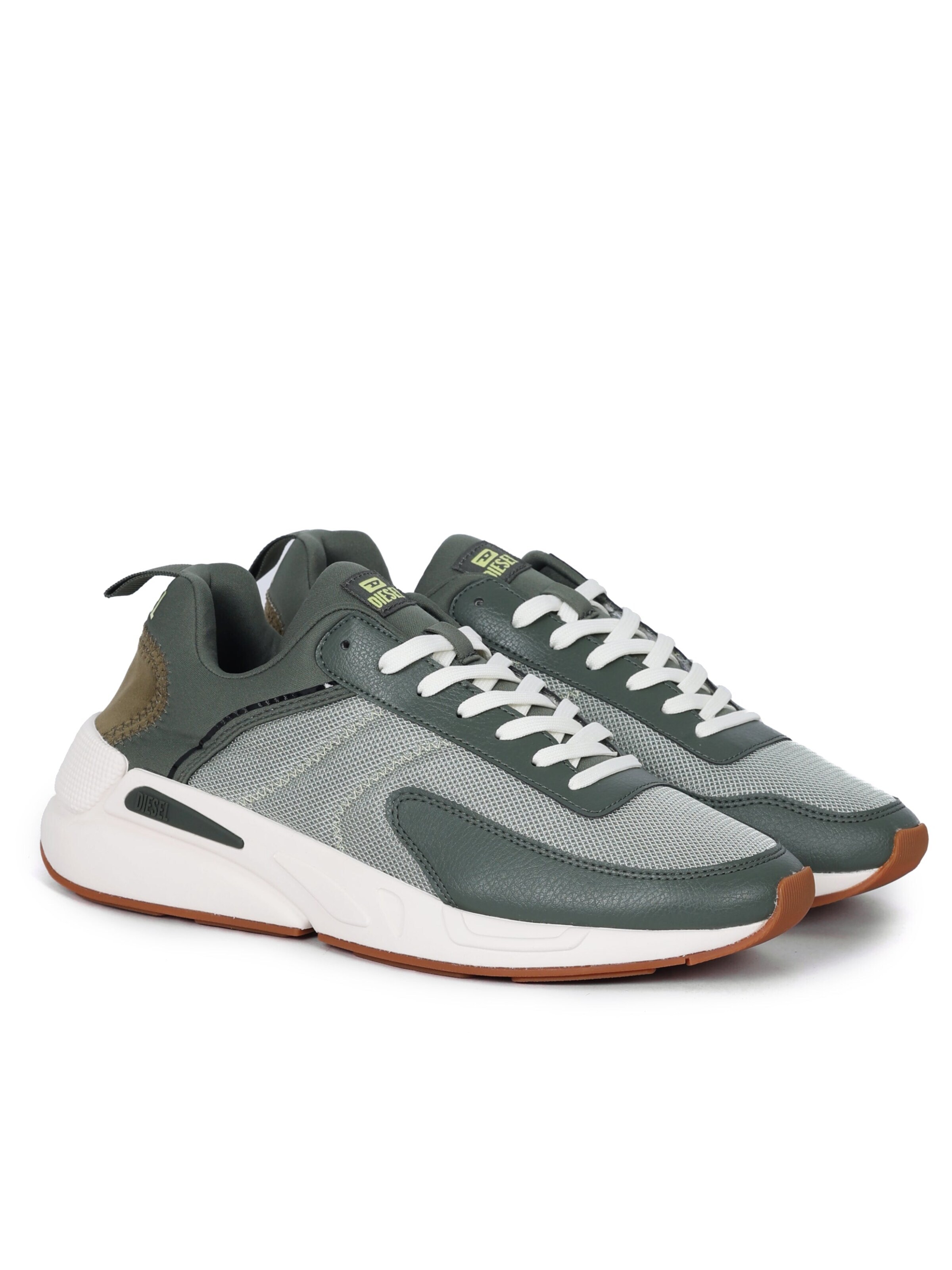DIESEL - Sapatilhas baixas 'S-SERENA LOW' em verde