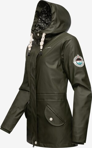 NAVAHOO Performance Jacket 'Ocean Heart' in Green