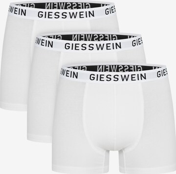 GIESSWEIN Boxer shorts in White: front