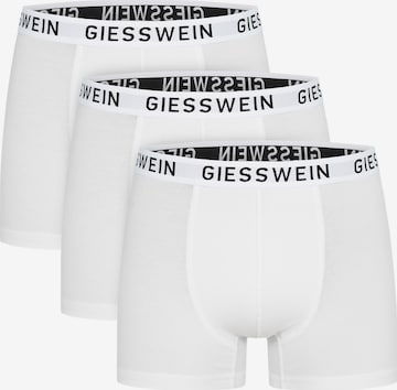 Boxers GIESSWEIN en blanc : devant