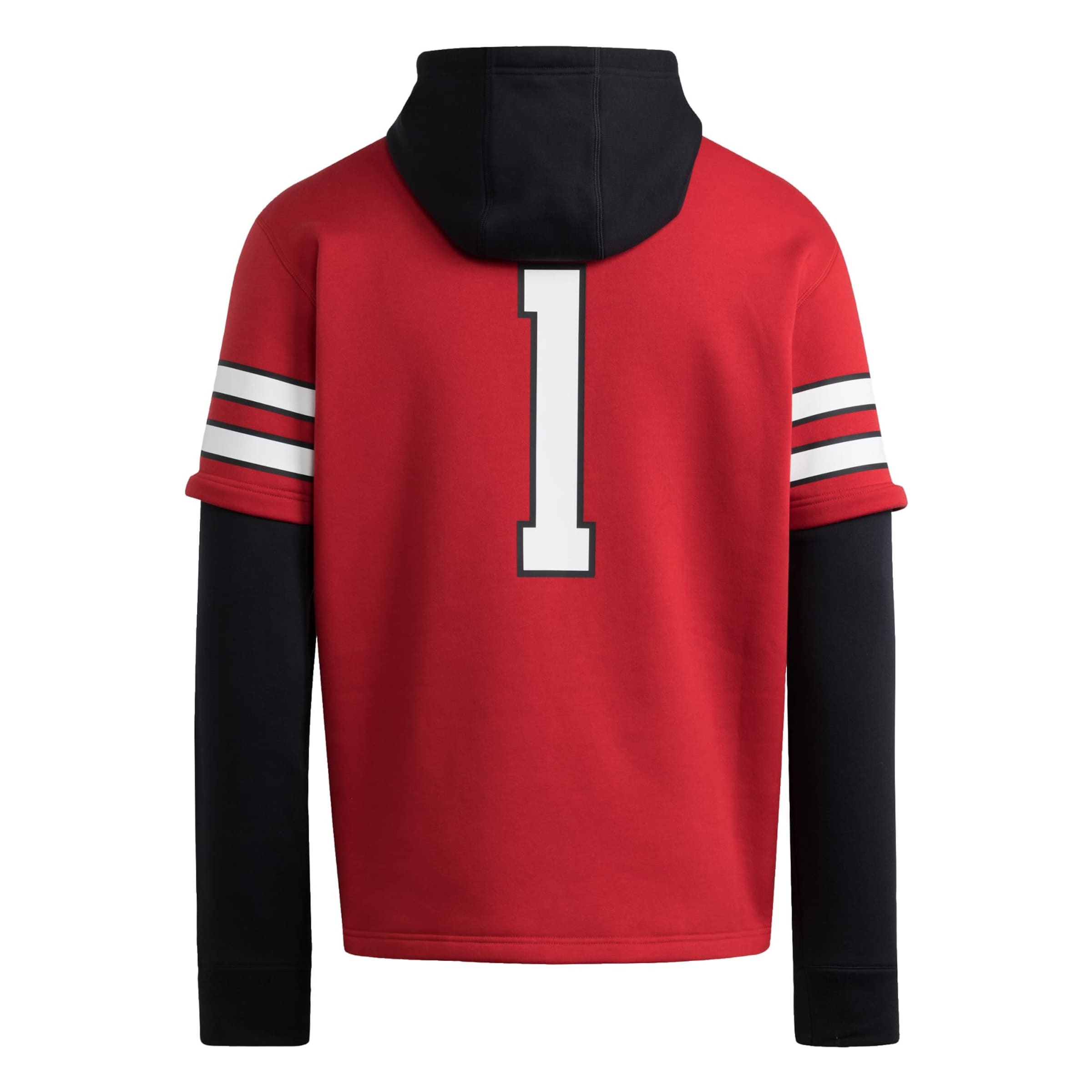 ADIDAS PERFORMANCE - Camiseta deportiva 'Texas Tech' en rojo