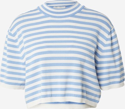 LeGer by Lena Gercke Sweater 'Cara' in Light blue / White, Item view