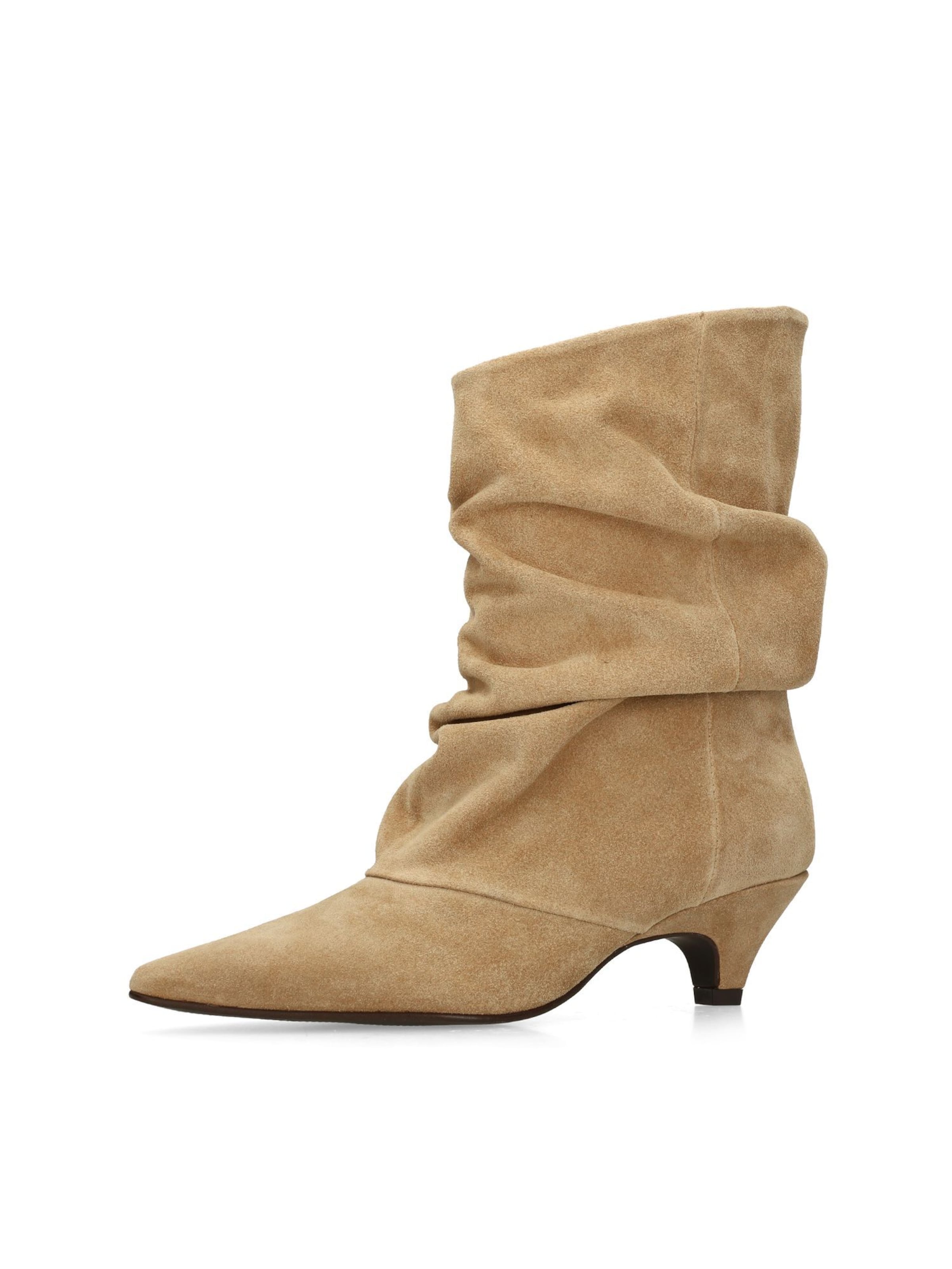 SACHA Stiefelette in beige, Produktansicht