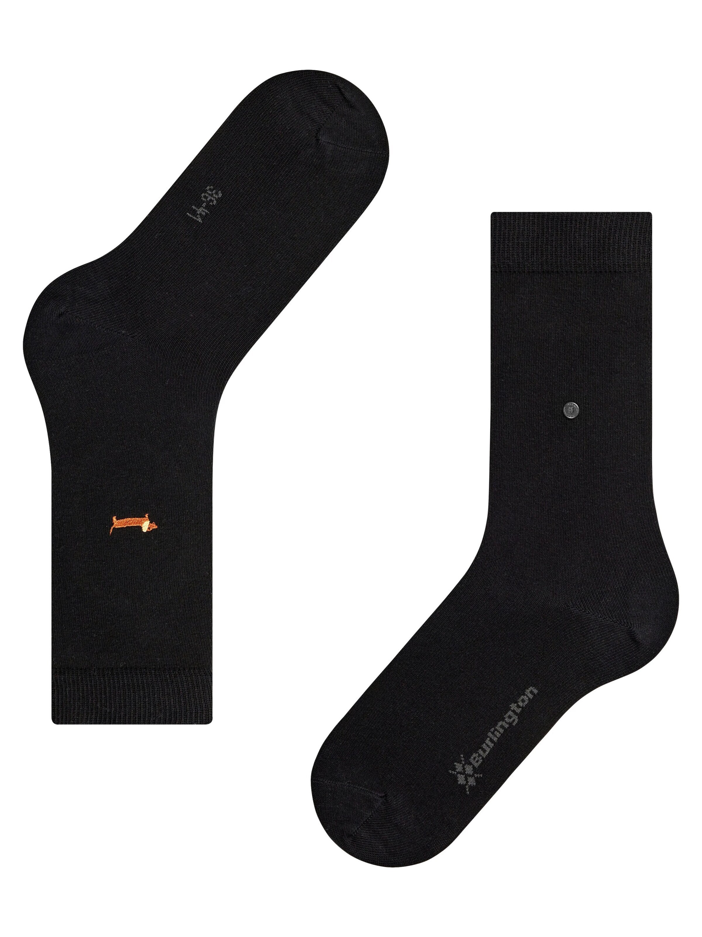 BURLINGTON Socks 'Brit Style' in Black