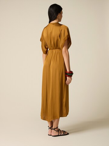 oltre Dress in Gold