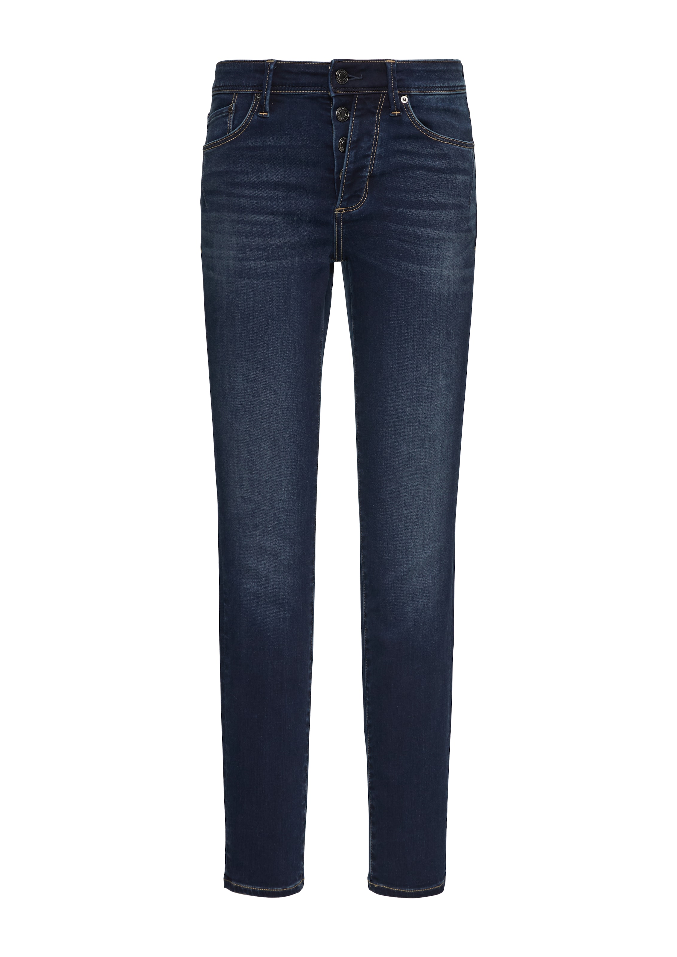 s.Oliver Slimfit Jeans 'Betsy' in Blauw: voorkant