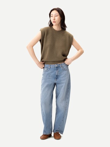 GOBI Cashmere Pullover 'Cashmere Crewneck Twin Set'‌‌‌‌‌‌‌‌‌ in Grün