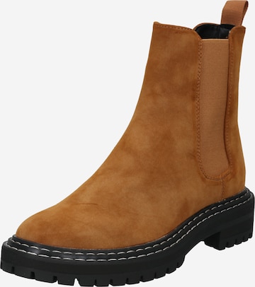 ONLY Chelsea Boots 'BETH-2' in Braun: predná strana