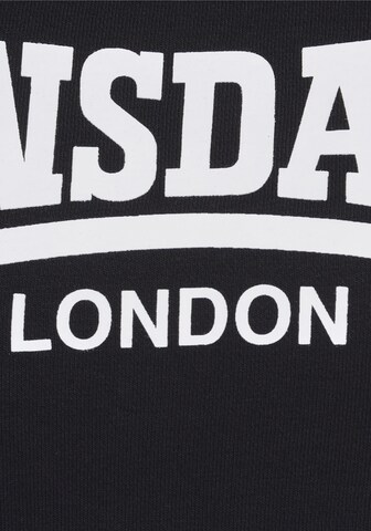 LONSDALE Sweatshirt i sort