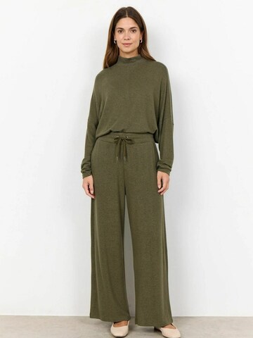 Soyaconcept Wide Leg Bukser ' SC_BIARA ' i grøn