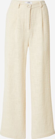 RÆRE by Lorena Rae Wide Leg Hose 'Belana' in Beige: predná strana