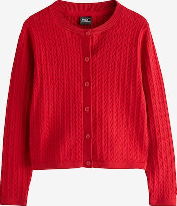 Next Knit cardigan in Red: front