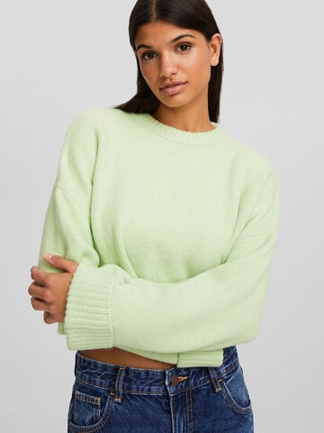 Bershka Sweater in Green