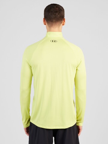 T-Shirt fonctionnel 'Tech' UNDER ARMOUR en jaune