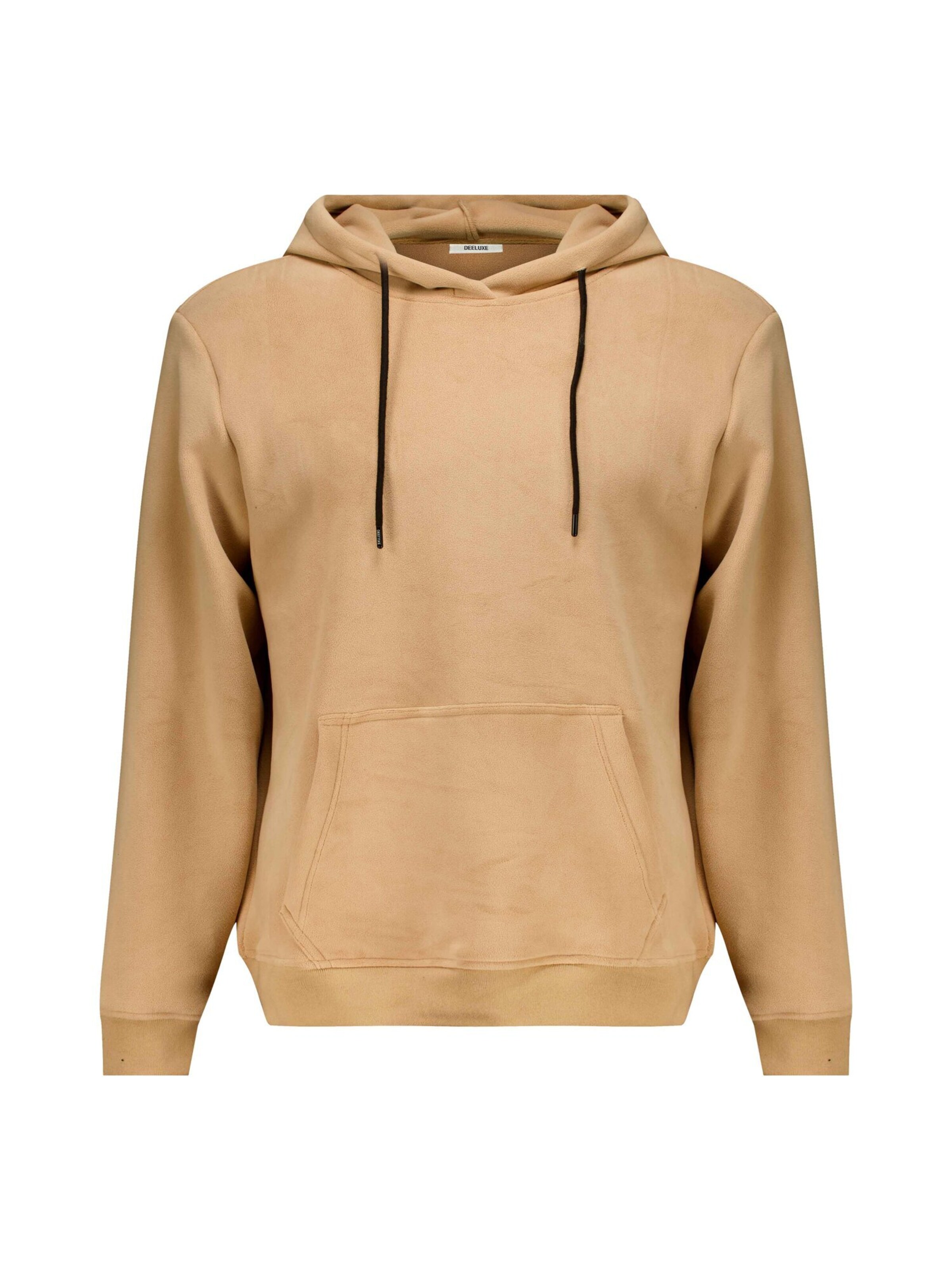 Sweat-shirt 'Soliste' Deeluxe en beige : devant
