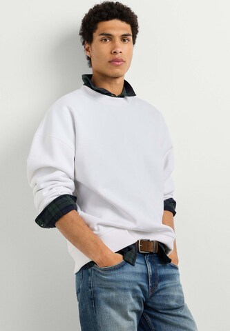 Pepe Jeans - Sudadera en blanco: frente