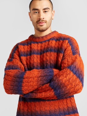 WEEKDAY Sweater 'Connor' in Orange