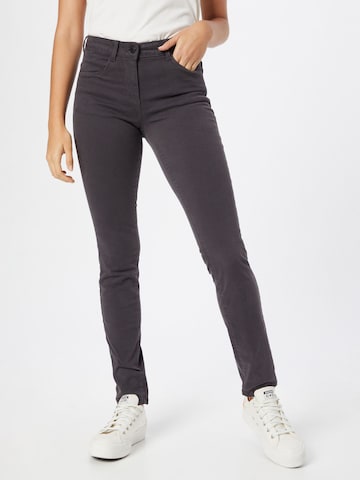 TOM TAILOR Slimfit Jeans 'Alexa' in Grau: predná strana