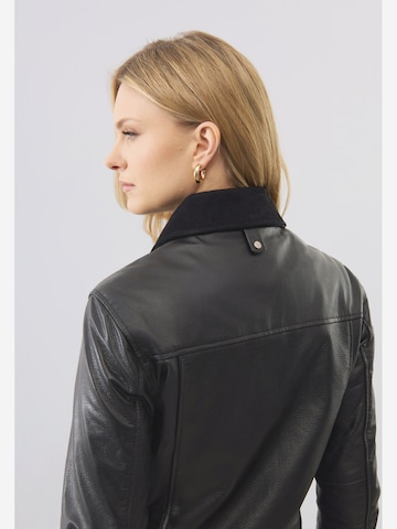 Veste mi-saison ' Caris Trucker ' Bolongaro Trevor en noir
