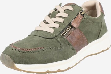 JANA Sneakers laag in Groen: voorkant