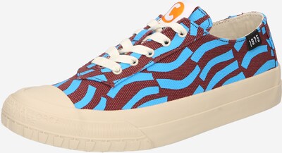 CAMPER Sneakers 'Camaleon 1975' in Dark beige / Blue / Burgundy, Item view