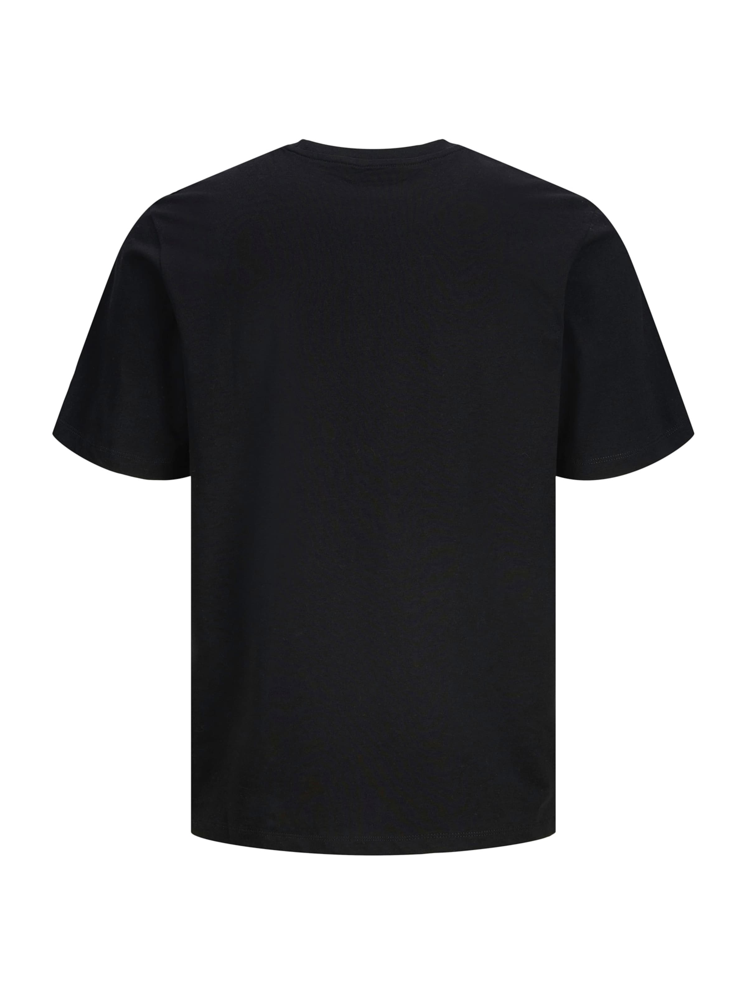 JACK & JONES T-Shirt 'JJHONOLULU' in Schwarz