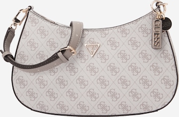 GUESS Olkalaukku 'NOELLE II TOP ZIP SHOULDER BAG' värissä beige: etupuoli