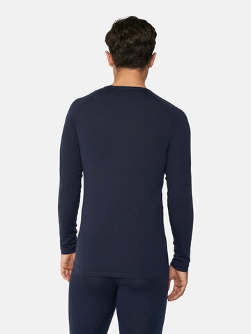 DANISH ENDURANCE Funktionsshirt 'Merino' in Blau