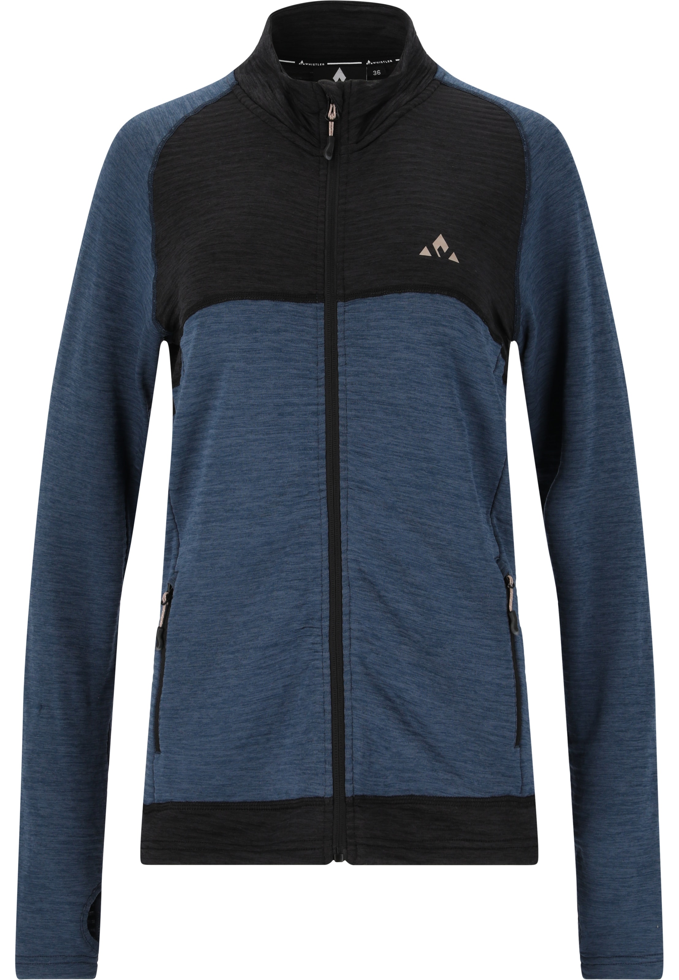 Whistler Fleecejacke 'Nevados' in Blau: Vorderseite