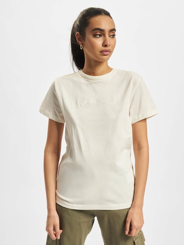 DEF T-shirt 'Definitely' i vit: framsida
