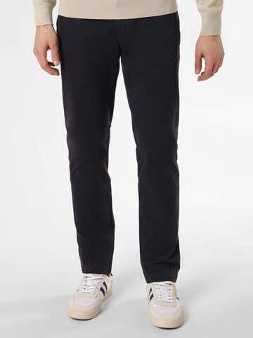 Alberto Chino Pants 'Lou' in Blue: front