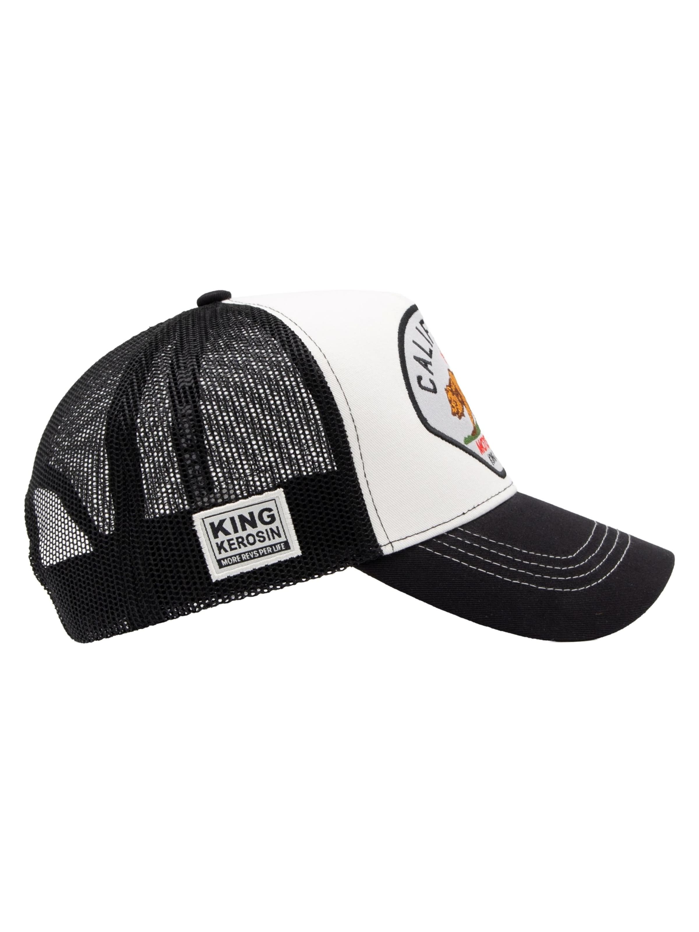 King Kerosin Cap 'California' in Black