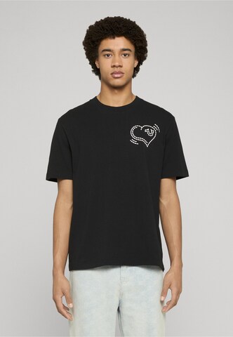 True Religion - Camisa 'Puff Cat' em preto