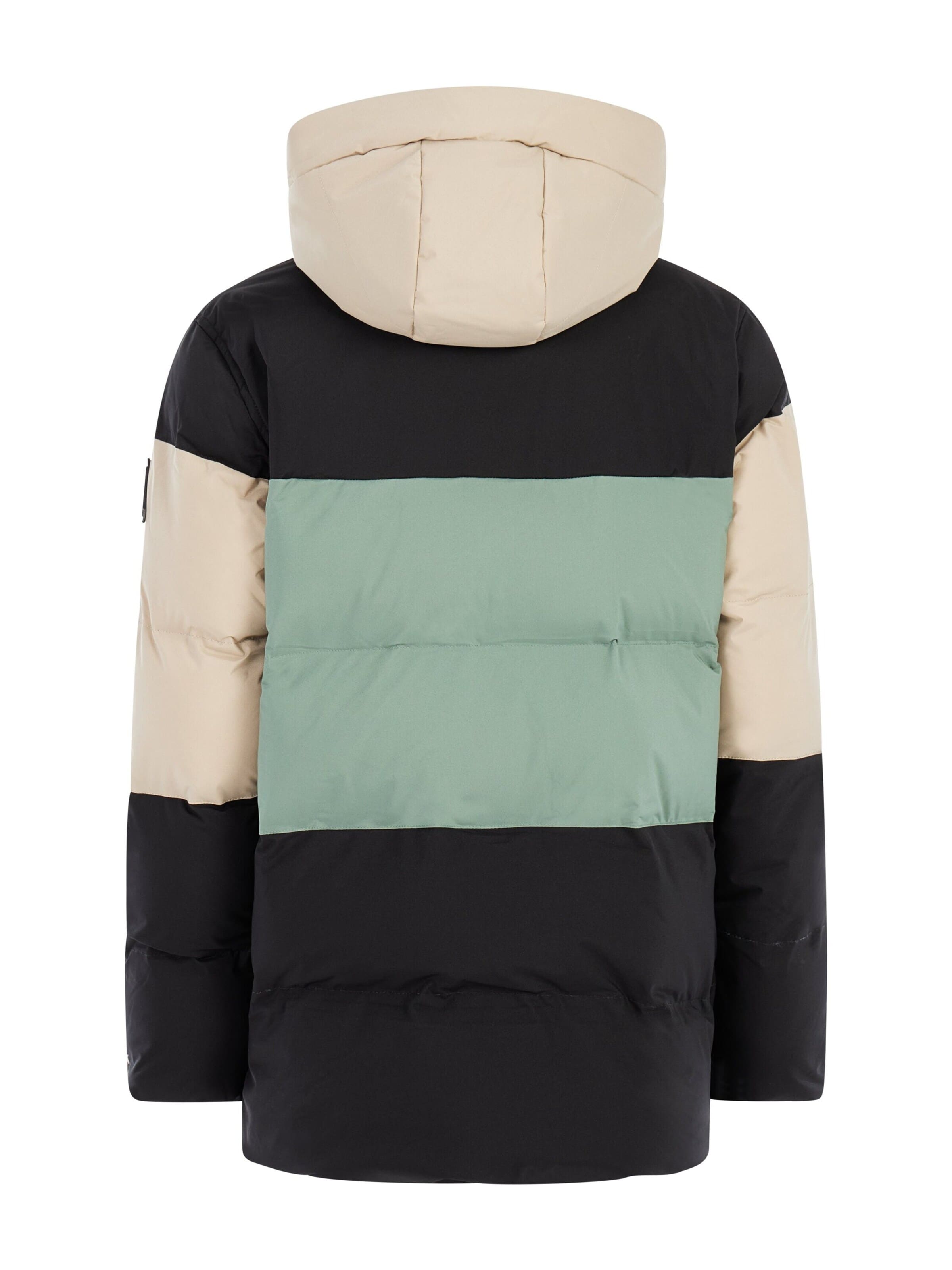 PROTEST Athletic Jacket 'PRTJustin JR' in Green