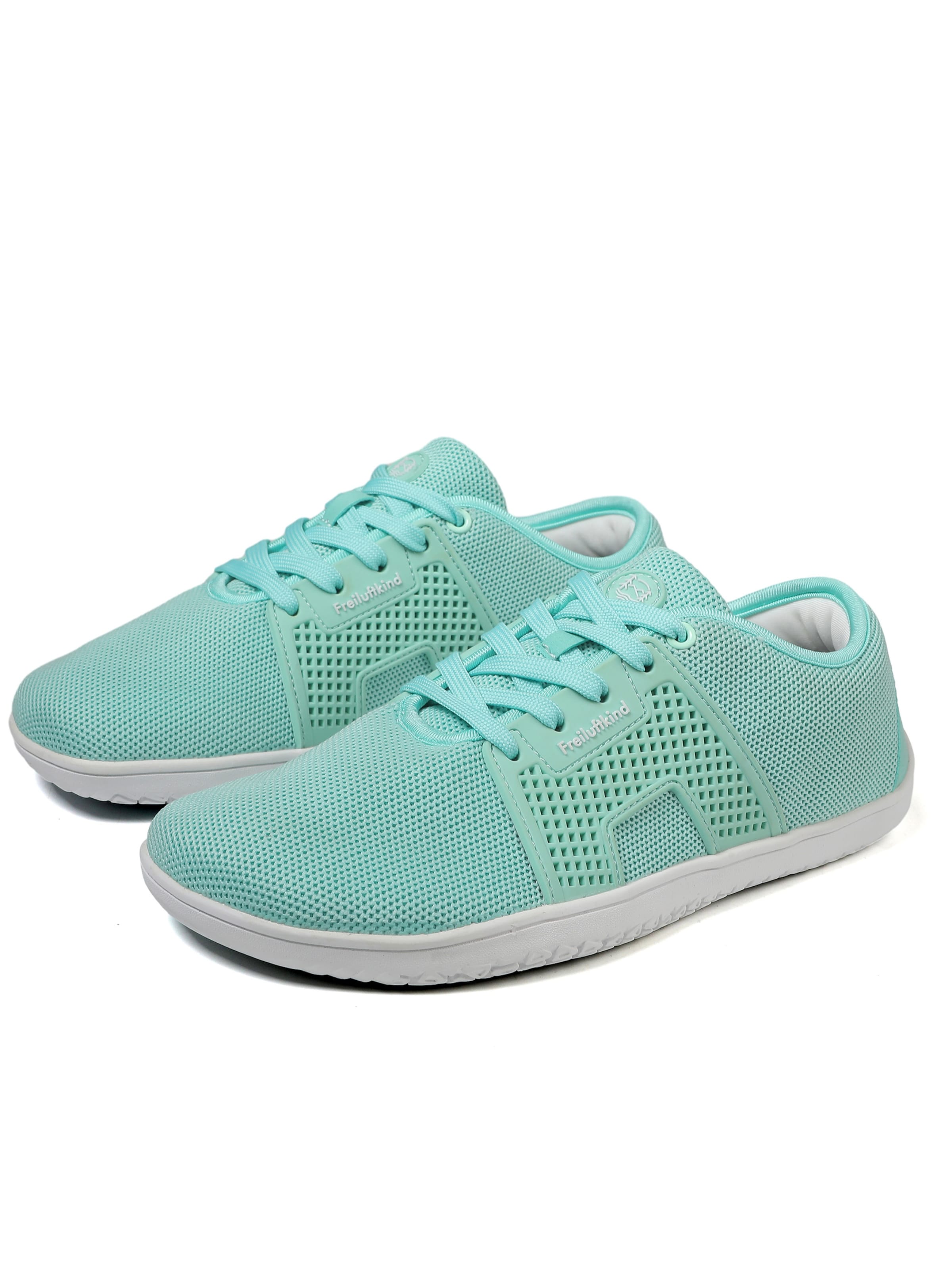 Freiluftkind Athletic Lace-Up Shoes 'Freiluftkind® Hokkaido' in Green: front