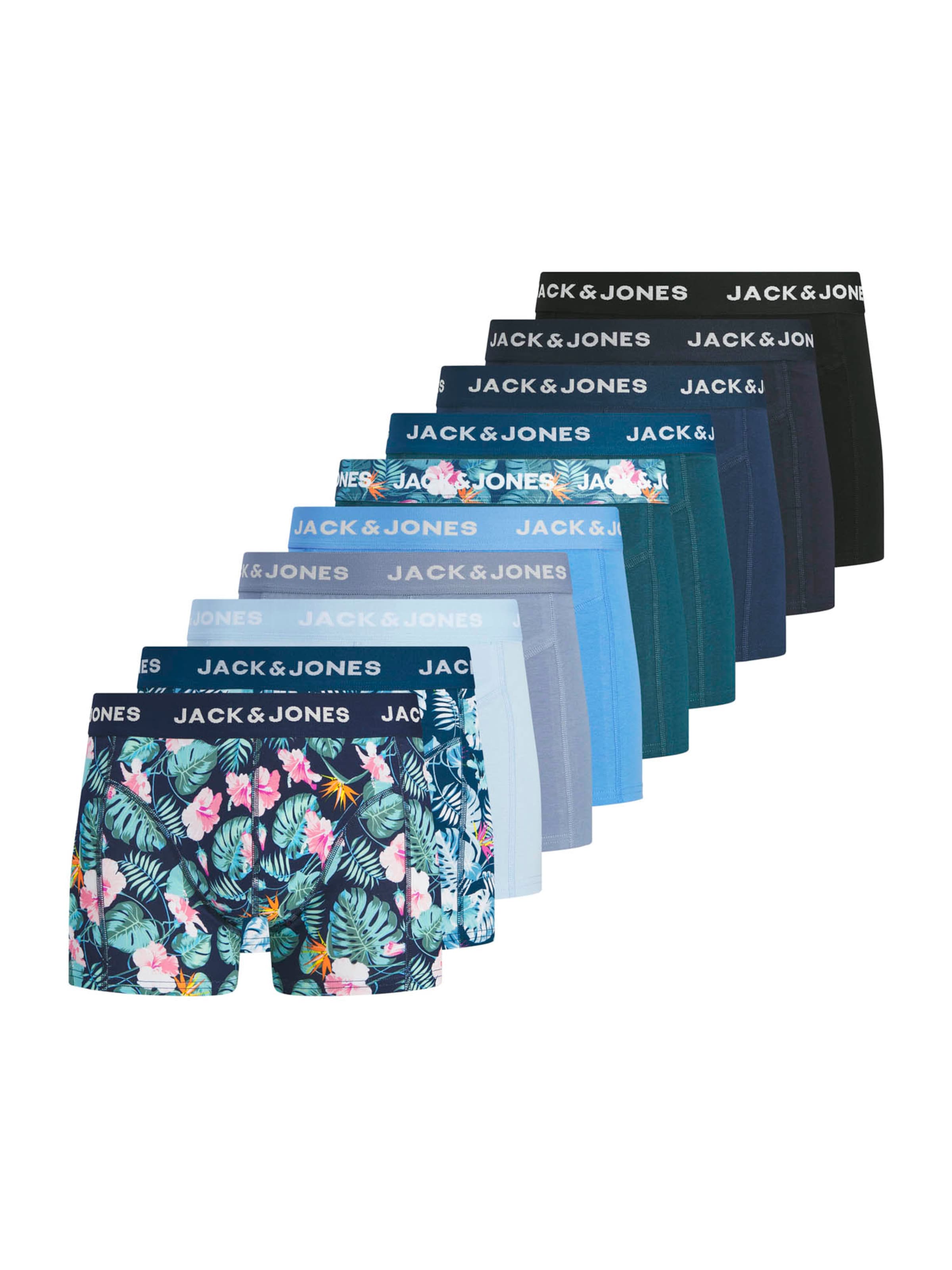 JACK & JONES - Calzoncillo boxer 'JACJEFFREY' en azul: frente
