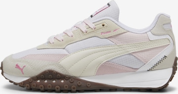 Baskets basses 'Blktop Rider' PUMA en blanc : devant