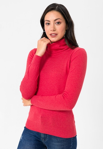 Pullover di Jimmy Sanders in rosso: frontale